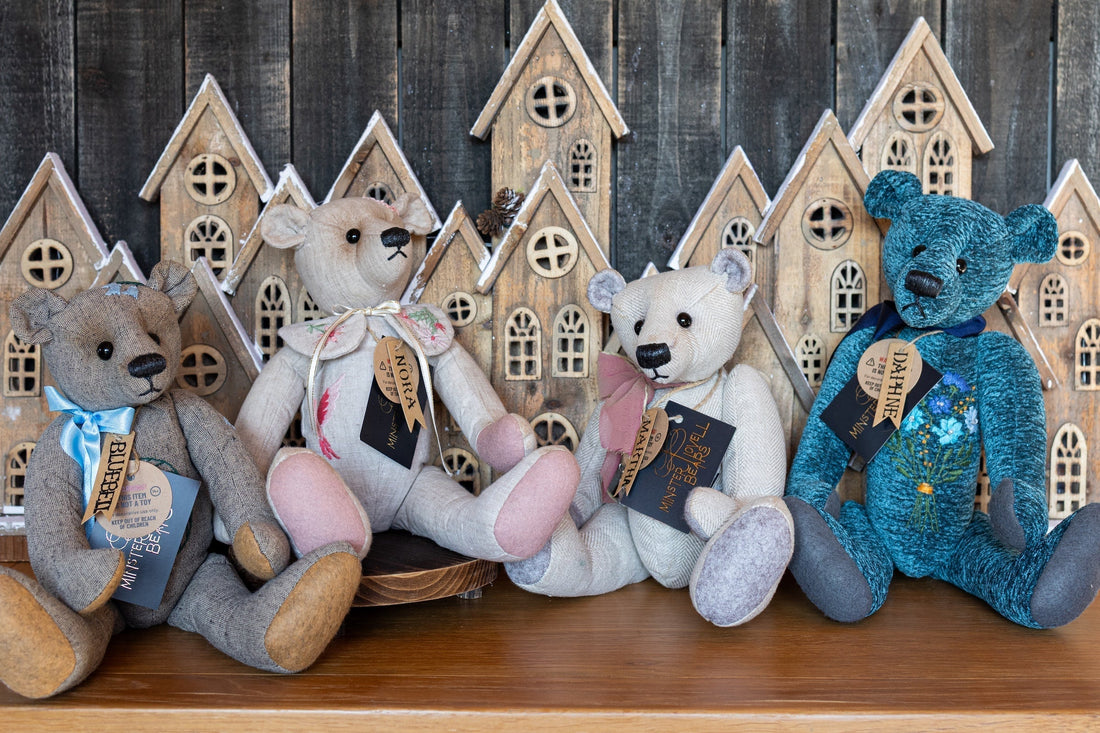 Memory Bears Made from a Loved One’s Clothing