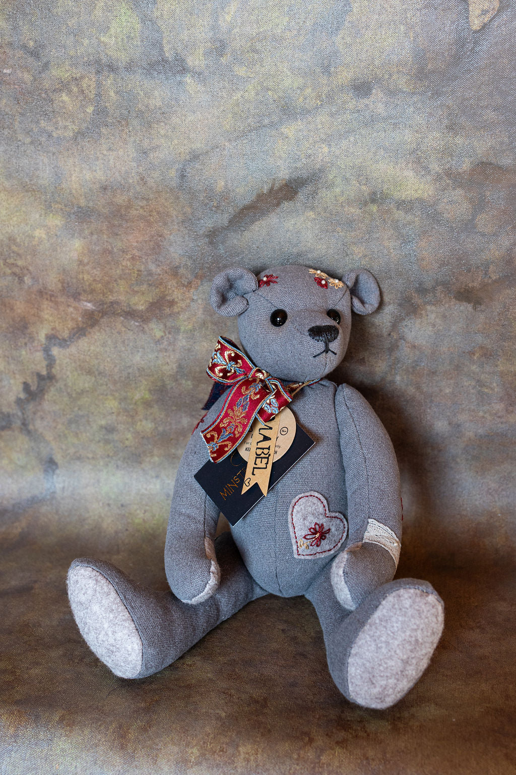 Handmade Heirloom Bear - Mabel