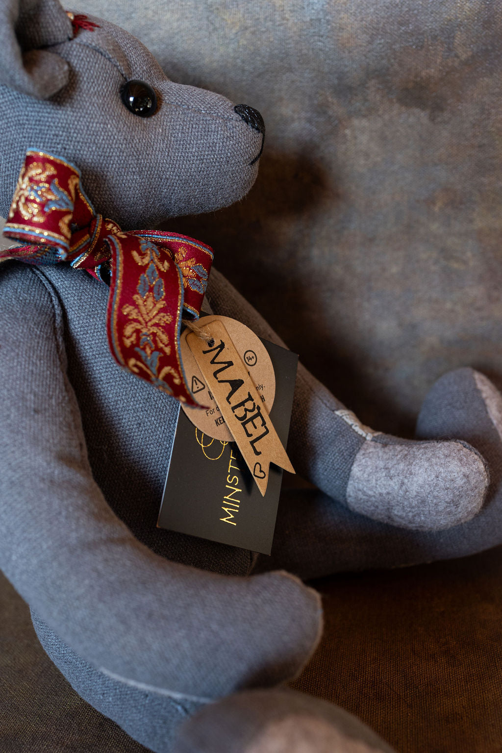 Handmade Heirloom Bear - Mabel
