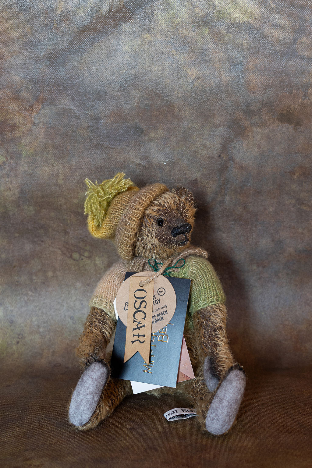 Handmade Heirloom Bear - Oscar
