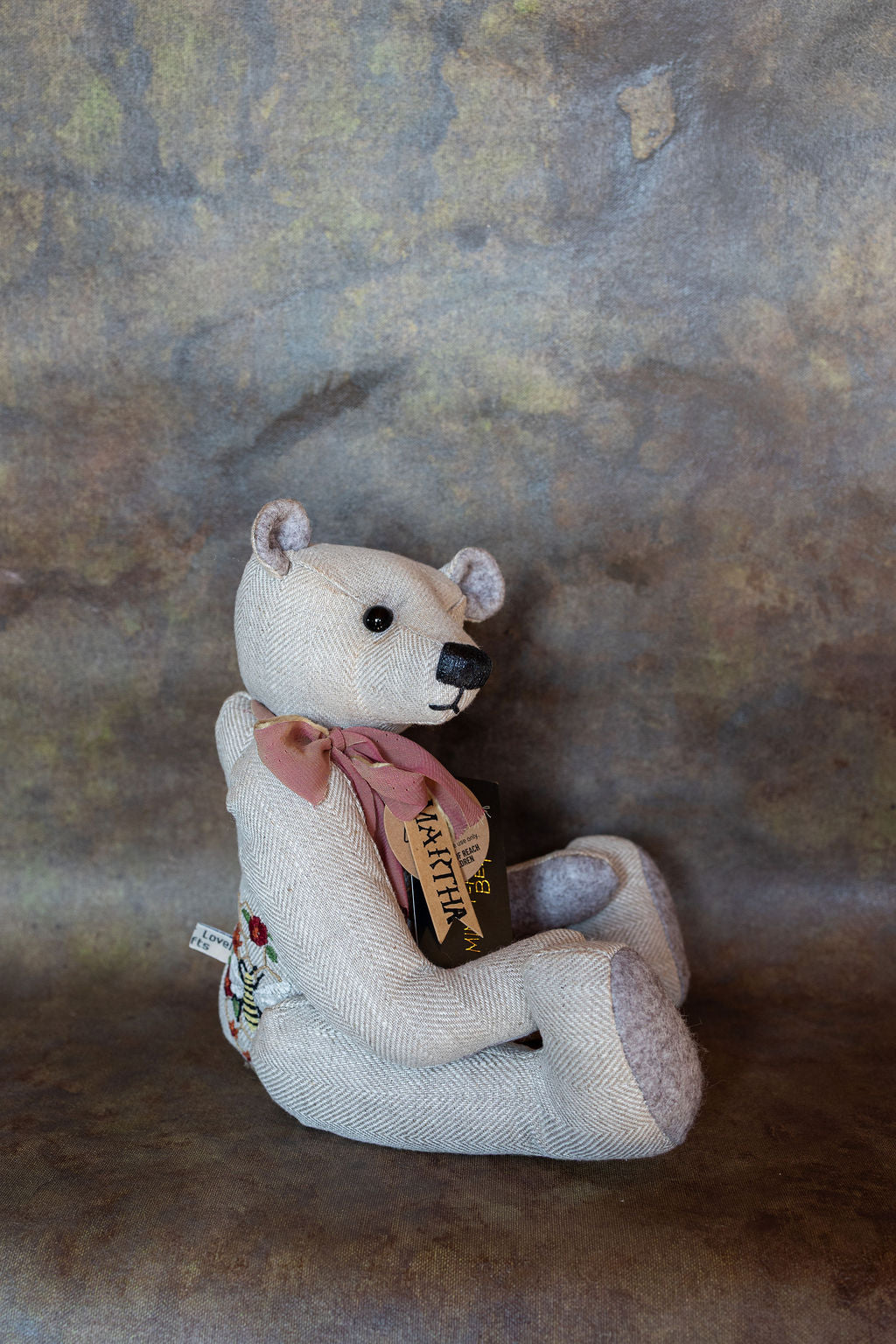 Handmade Heirloom Bear - Martha