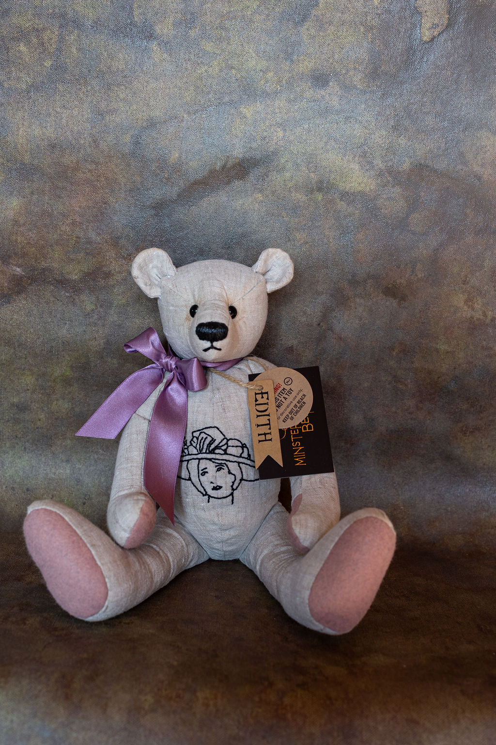 Handmade Heirloom Bear - Edith