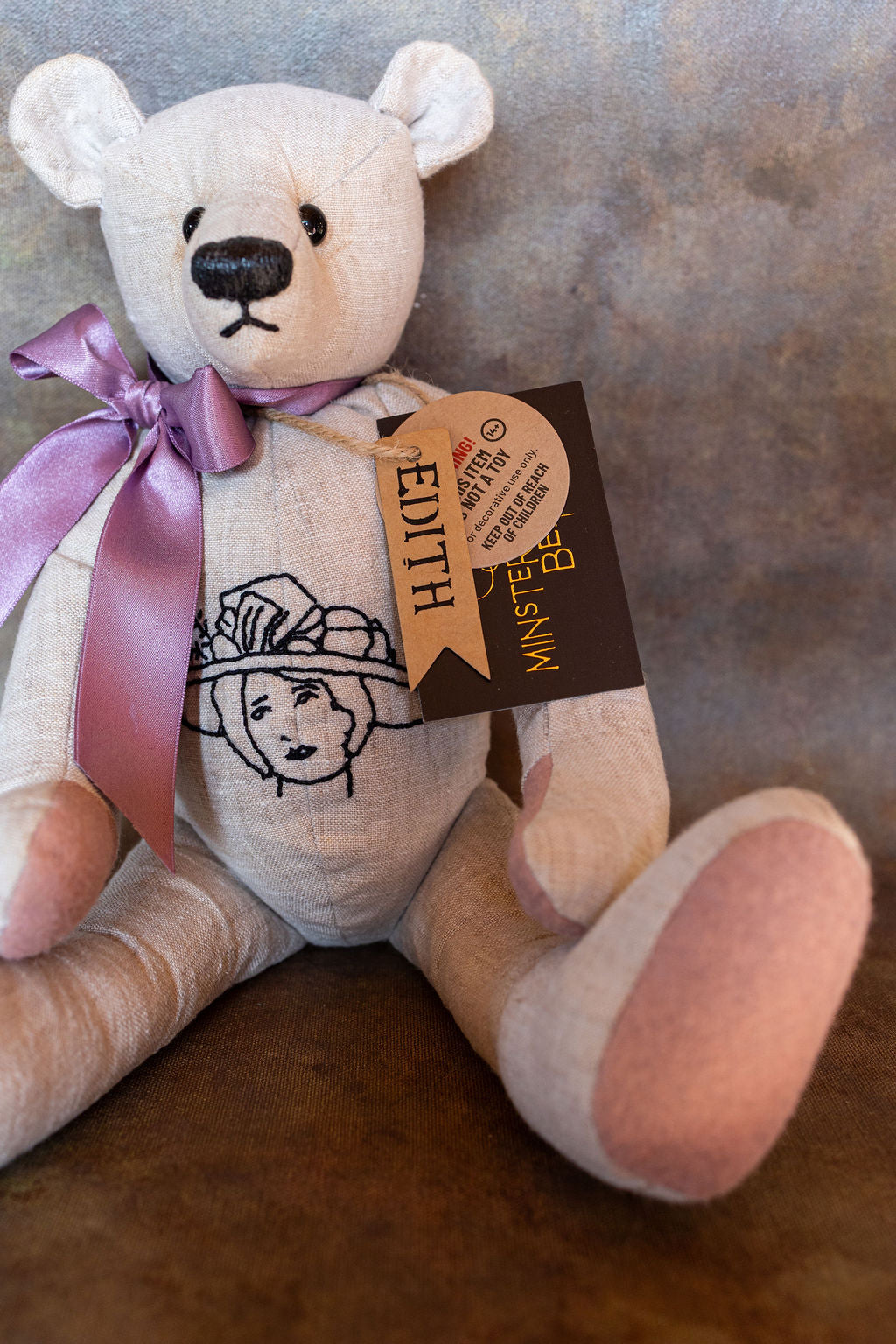 Handmade Heirloom Bear - Edith
