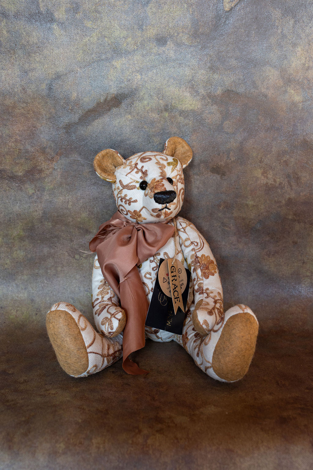 Handmade Heirloom Bear - Grace