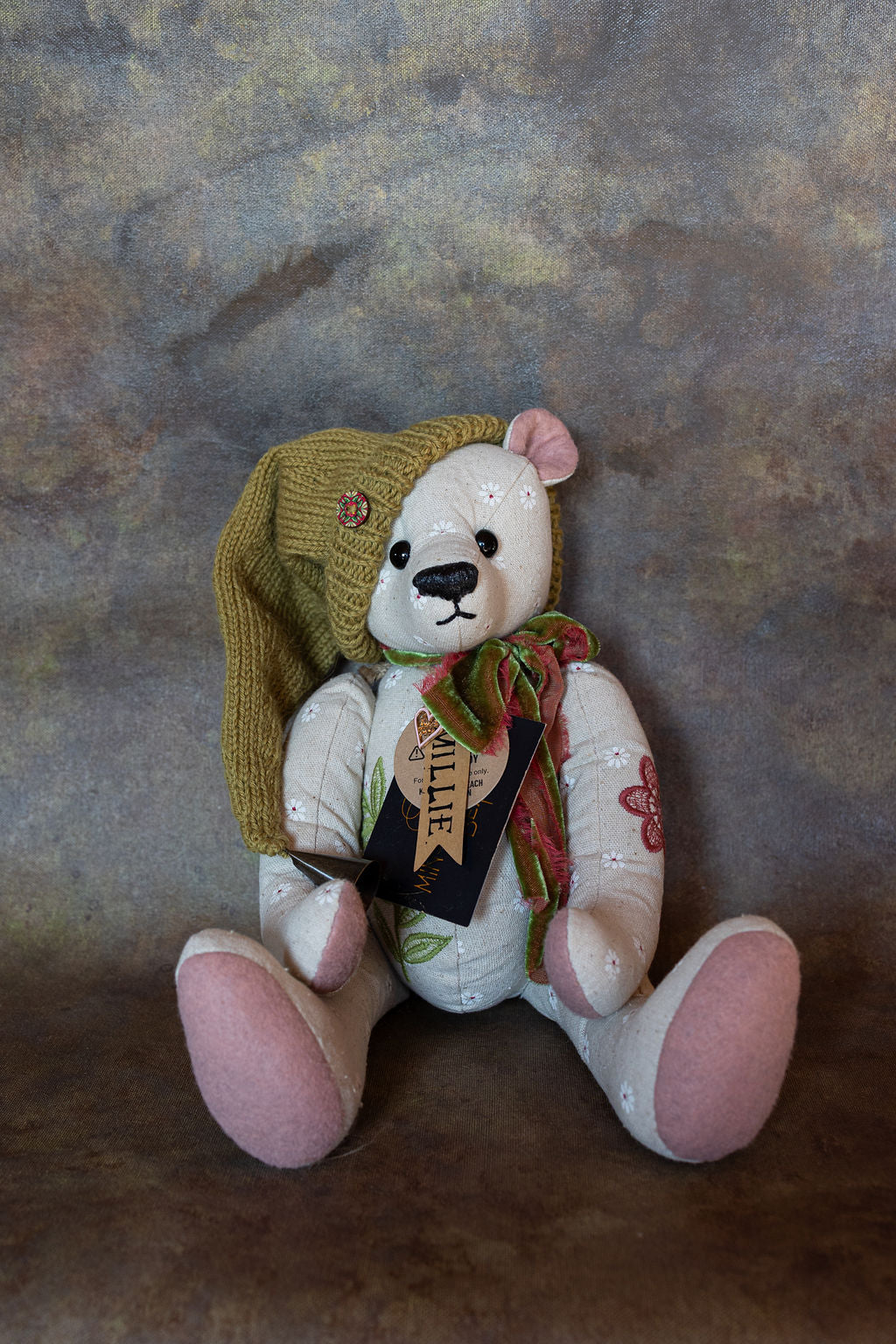 Handmade Heirloom Bear - Millie