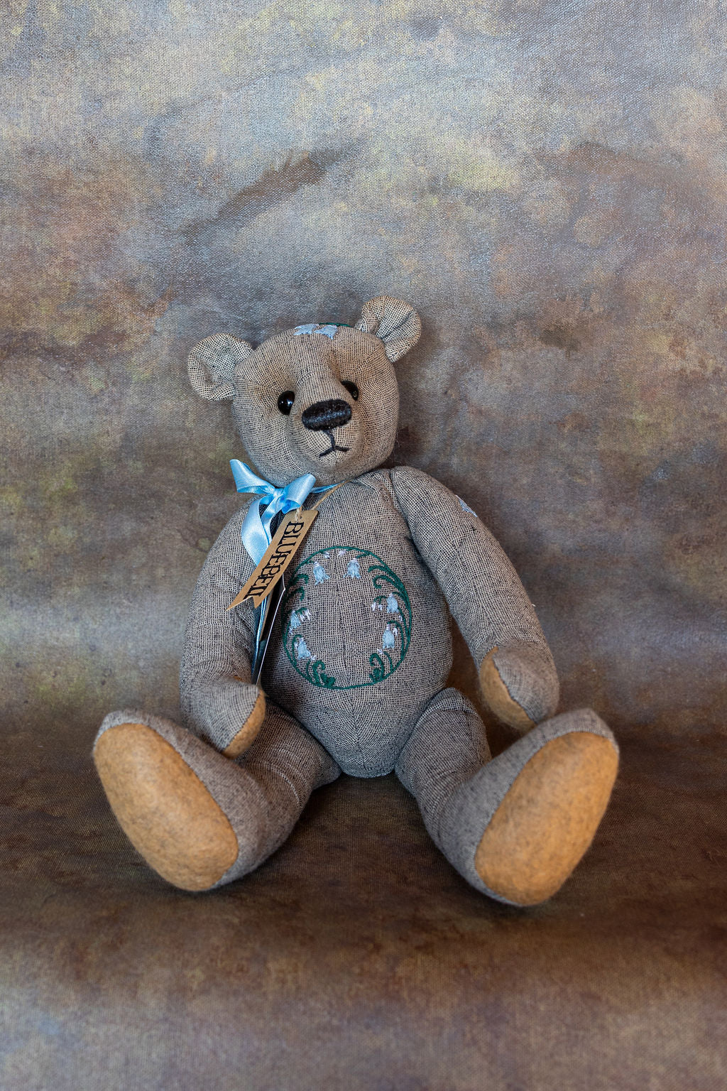 Handmade Heirloom Bear - Bluebell