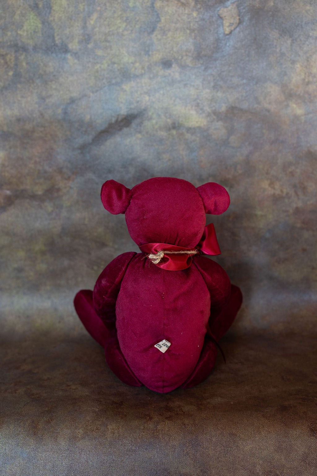 Handmade Heirloom Bear - Ruby